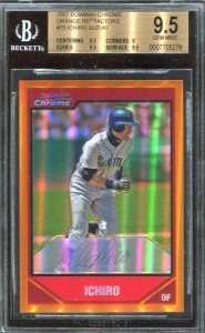 BGS 2007 Bowman Chrome Orange Refractor /25